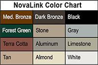 Novalink Color Chart